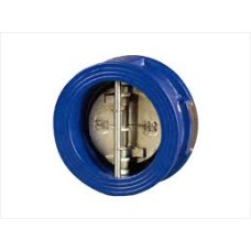 CI Wafer Type Disc NRV / Non Return Valve Flange End Dual Plate PN 1.0 (C&R Products)
